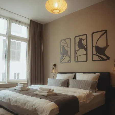 Daire Rich Apartments - 2-Zimmer-Cityapartment - Kingsize - Parkplatz Bielefeld